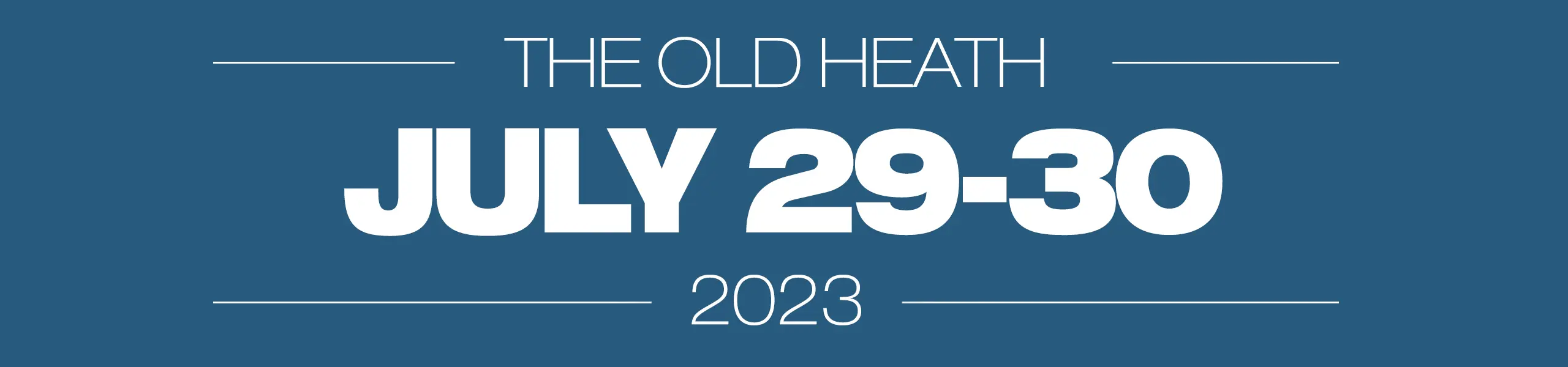 2023 COLCHESTER DATES